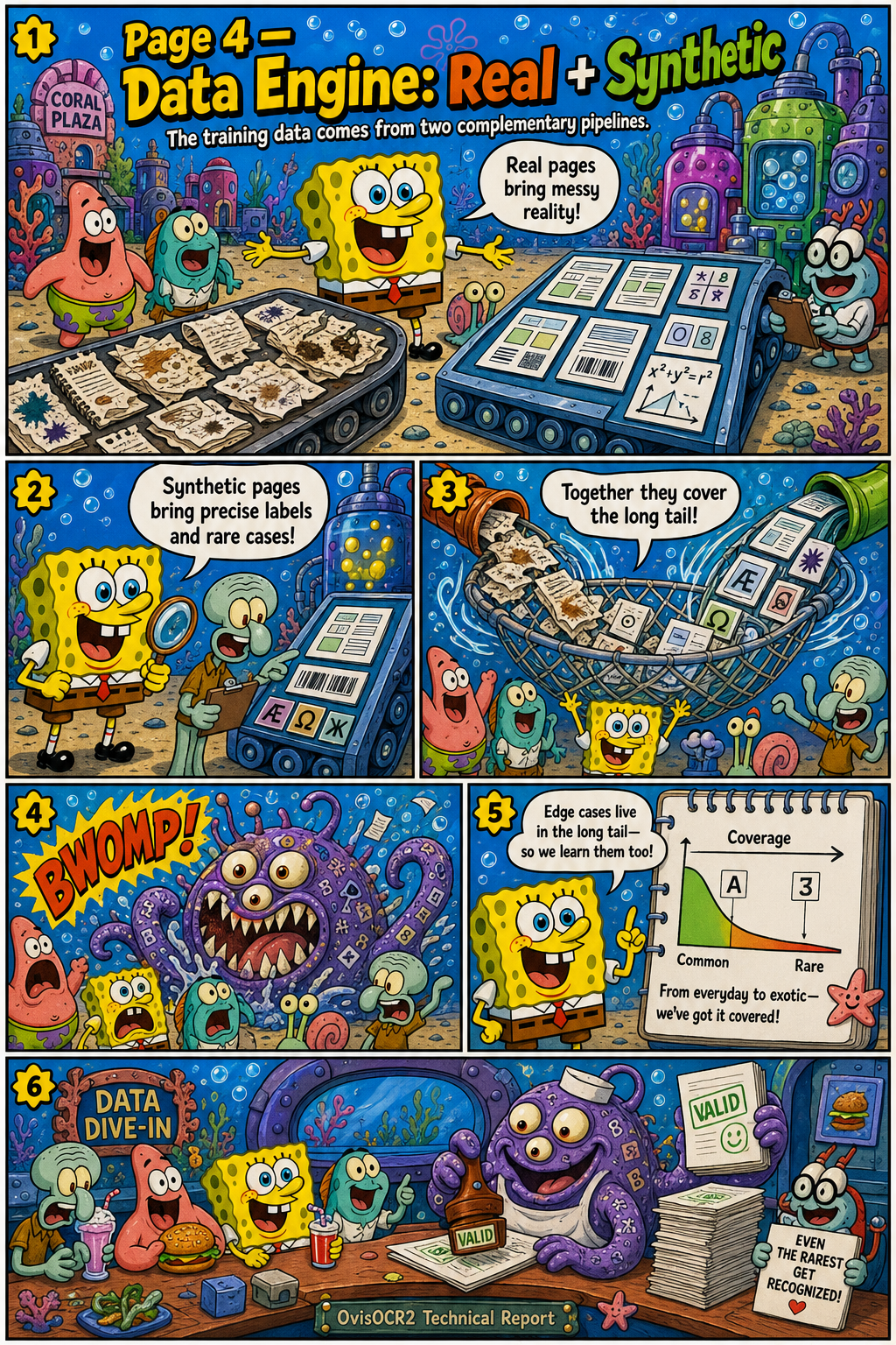 Page 4 — Data Engine: Real + Synthetic