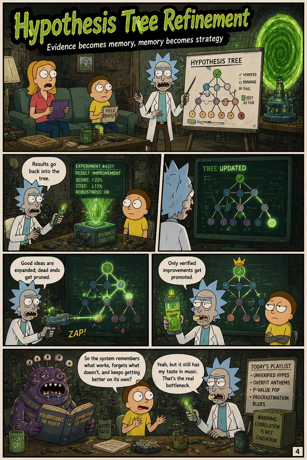 Hypothesis Tree Refinement