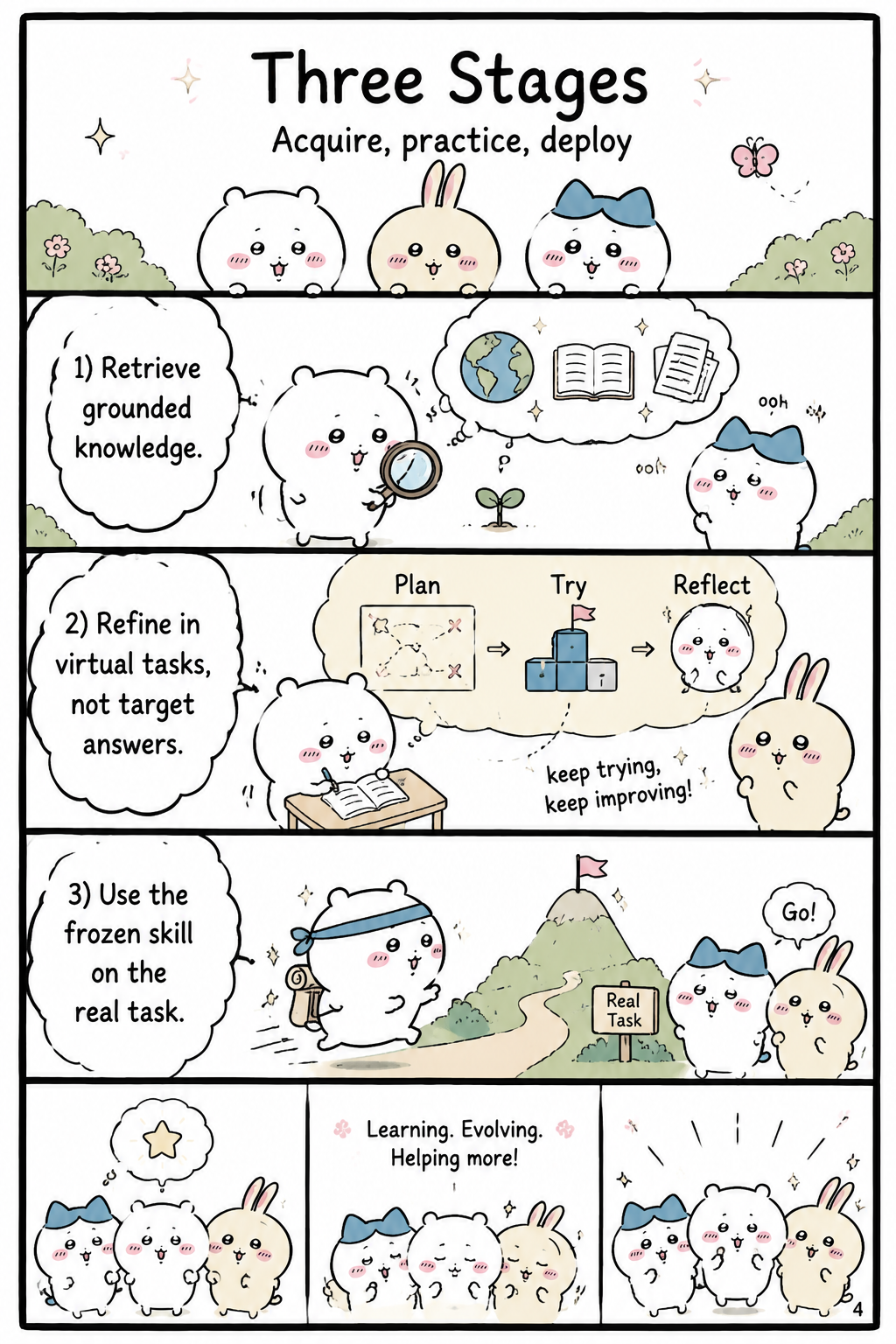 Three Stages