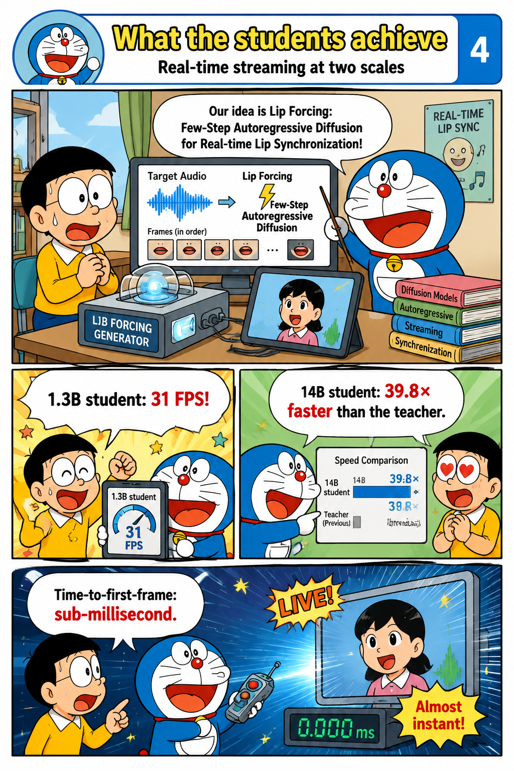 What the students achieve