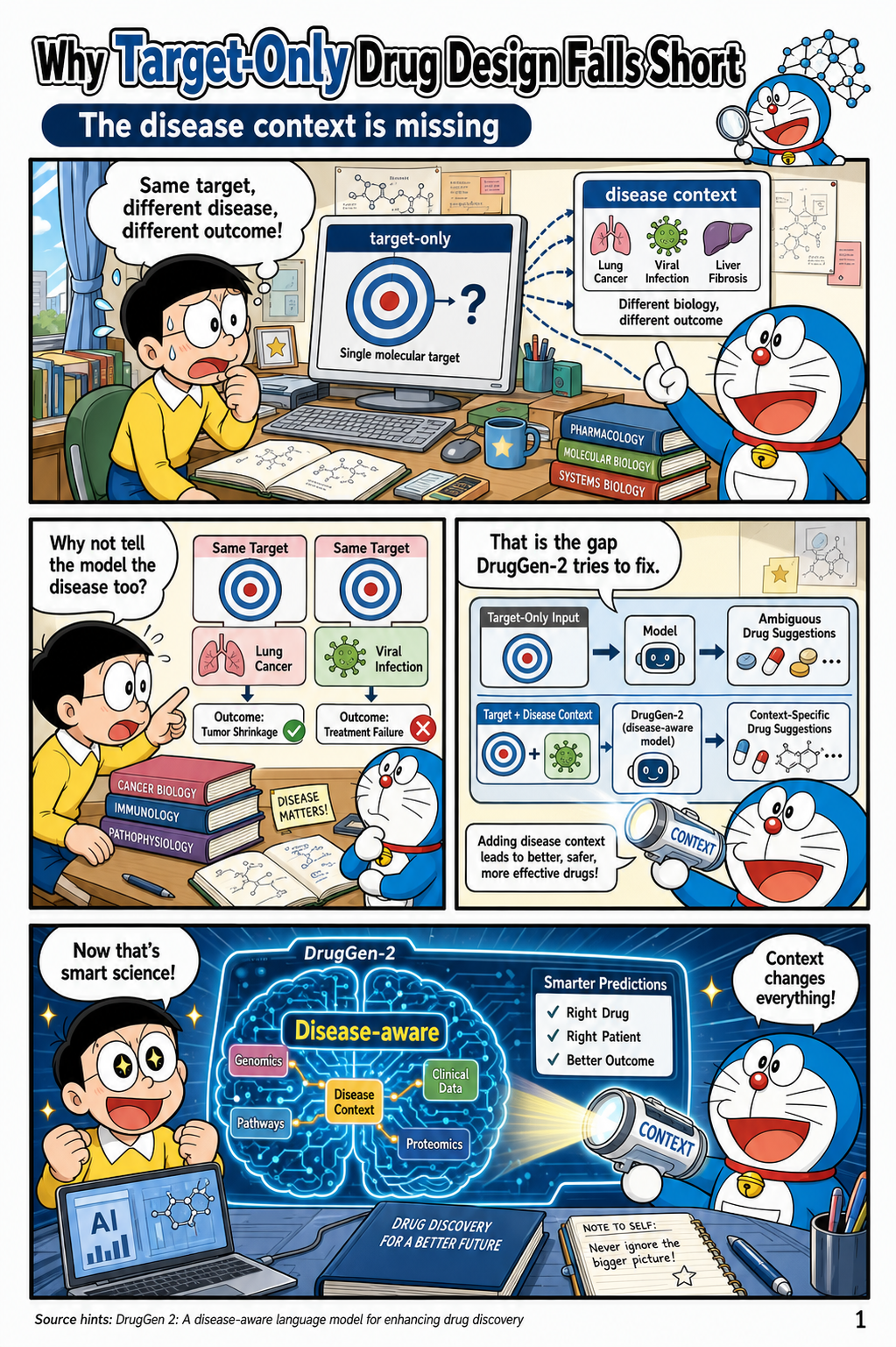 DrugGen 2: A Disease-Aware Language Model for Enhancing Drug Discovery