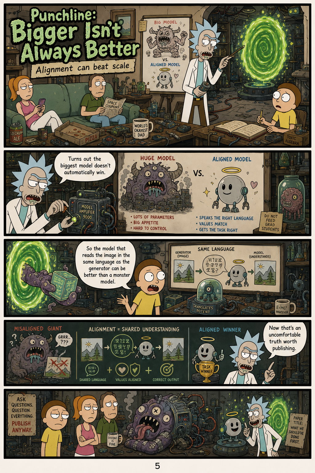 Punchline: Bigger Isn’t Always Better