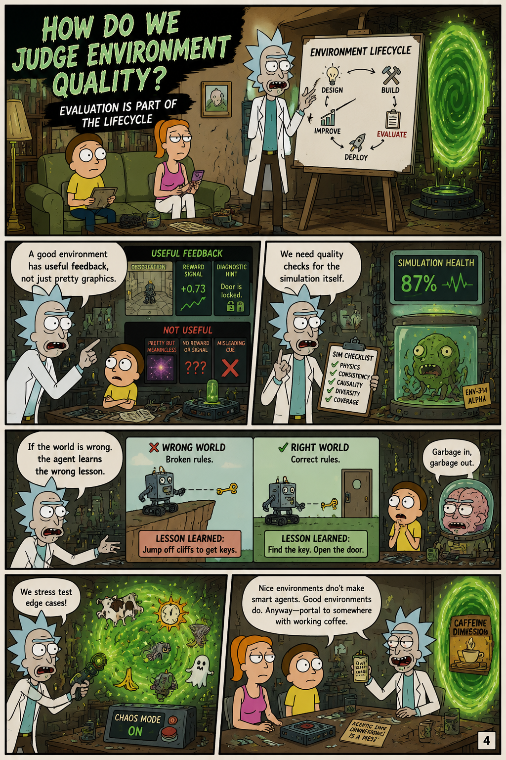 How do we judge environment quality?