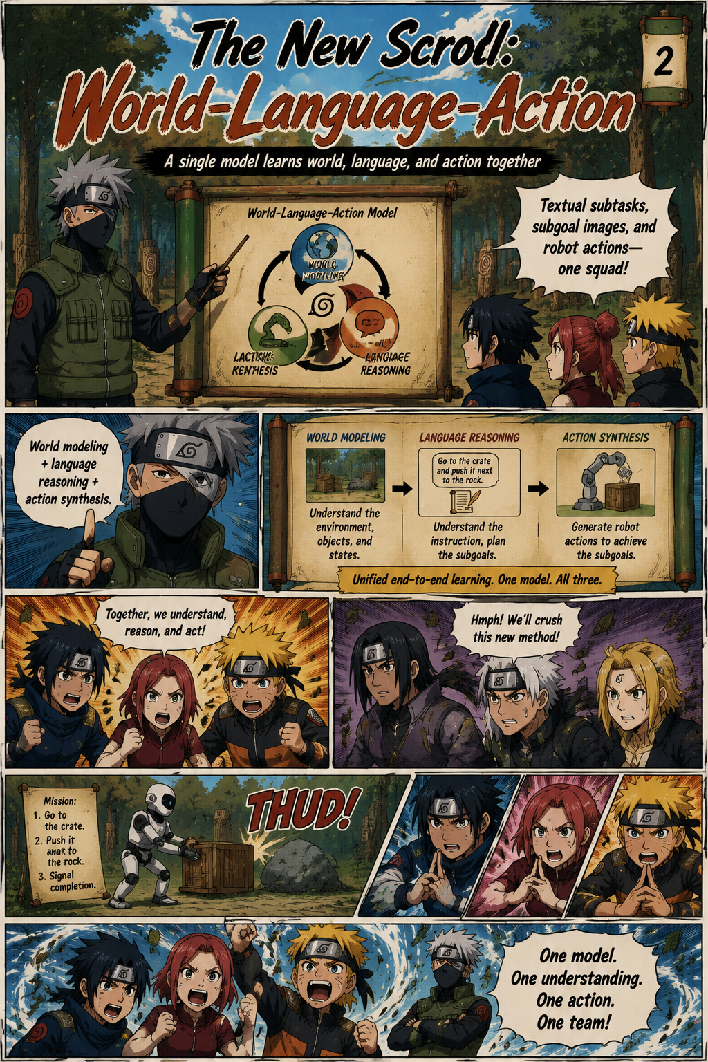 The New Scroll: World-Language-Action